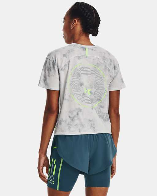 T-shirt avec imprimé UA Run Anywhere pour femmes